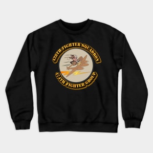 428th Fighter SQ - 474th Fighter Group - 9th AF Crewneck Sweatshirt